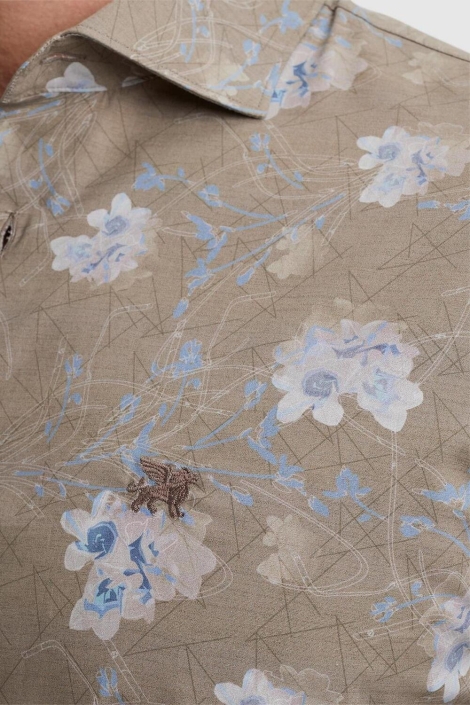 Vanguard long sleeve shirt print on fine po